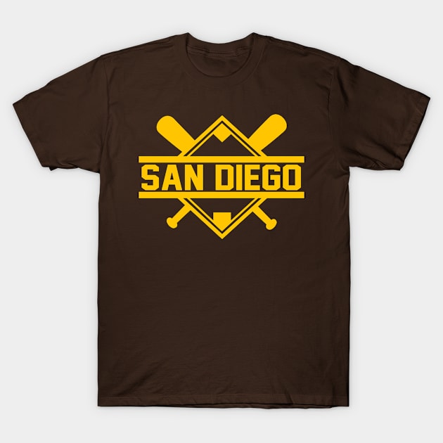 San Diego Diamond T-Shirt by CasualGraphic